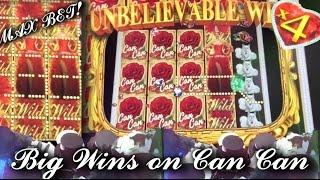 LIVE PLAY on Can Can De Paris Slot Machine with BIG WINS GALORE!!