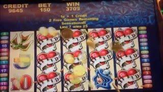 •Stuck on you Slot machine (Aristocrats)•2 Bonus Super Big Win •$1.50 Bet