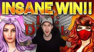 INSANE WIN!! Lil Devil BIG WIN - Casino Slots from Casinodaddys live stream