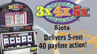 IGT Double Diamond 3x 4x 5x Slot Machine