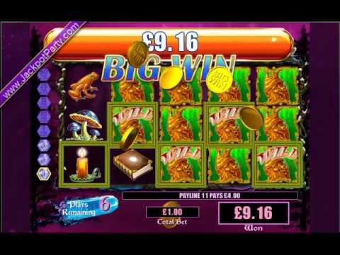 £221 ON CRYSTAL FOREST™ SUPER BIG WIN (221 X STAKE) - SLOTS AT JACKPOT PARTY