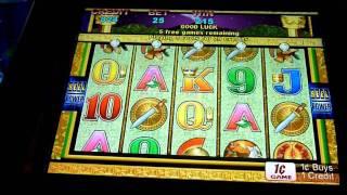 Pompeii Slot Machine Bonus Win (queenslots)