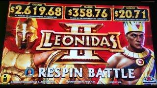 *NEW GAME* "Leonidas II" (LIVE PLAY and BONUS)