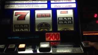 $500 slot machine JACKPOT HANDPAY HIGH LIMIT Borgata Atlantic City pokie