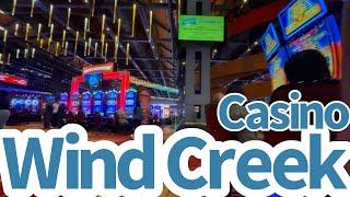 CASINO TOUR:  Wind Creek Bethlehem slot machine walking tour