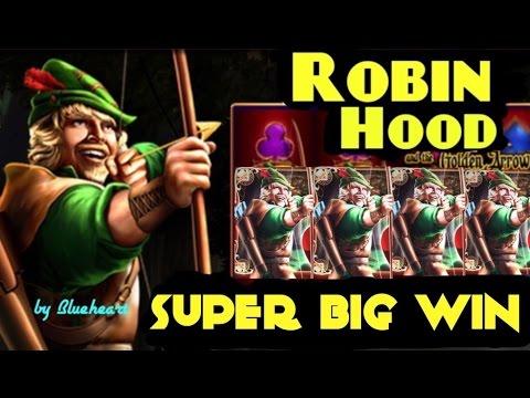 ROBIN HOOD and Golden Arrow slot machine 20 spins Bonus WIN!