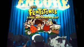 **NEW** - The Flintstones Slot 3-R "ENCORE! -MAX BET! -  More Features! - Slot Machine Bonus