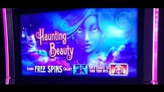 WMS Haunting Beauty - first look - live play & bonus - 5c denom