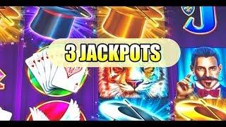 Full Session: 3 Jackpot Handpays