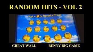 Great Wall & Benny Big Game  + Random Slot Hits Volume 2