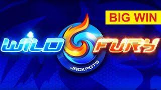Wild Fury Jackpots Slot - $6 Max Bet - BIG WIN BONUS, YEAH!!!