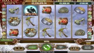 Free Hall of Gods Slot by NetEnt Video Preview | HEX