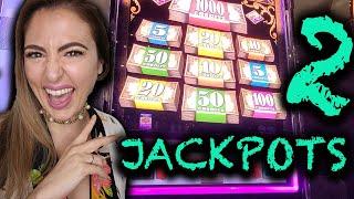ASK & You Shall Receive! 2 HANDPAY JACKPOTS on Top Dollar in Vegas!