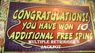 Texas Tina High Limit Slot Big Jackpot Handpay Multiple Retrigger Bonus Slots Free Spins
