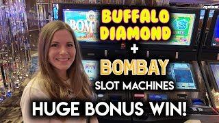 HUGE WIN! Bombay Slot Machine! BONUS!