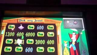 WMS Count Money Slot Machine bonus 2.00 bet BIG WIN
