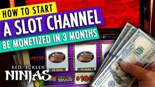 VGT SLOTS  - HOW TO START A YOUTUBE SLOT CHANNEL AND BE MONETIZED IN 3 MONTHS!