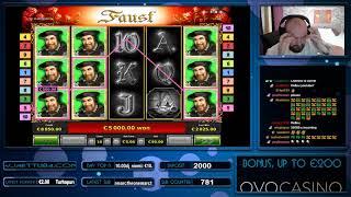 Big Bet!! Super Big Win From Faust!!