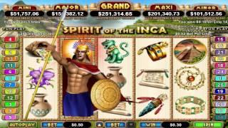 Spirit of the Inca• slot game by RTG | Gameplay video by Slotozilla