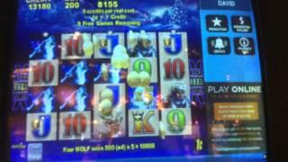 Timber Wolf - Bonus w/ Re-trigger - Big Win!! - $2 Bet. First time playing this version