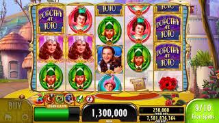 WIZARD OF OZ DOROTHY & TOTO Video Slot Casino Game with a 