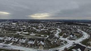 Snow Dusting - A Drone Video