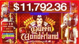 ++NEW Queen Of Wonderland, Class II Slot Machine, Live Play & Bonus