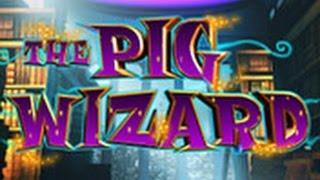 The Pig Wizard slot | 15 Magic Mirror Freespins | Mega Mega Big Win!