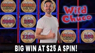 • HUGE BONUS at $25/spin on Wild Chuco! • HIGH LIMIT  • CRAZY COMEBACK & MORE!!