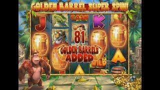 King Kong Cash - Golden Barrel Super Spin!