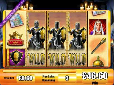 £157 MEGA BIG WIN (261 X STAKE) BLACK KNIGHT™Jackpots, best win, free slots, Jackpot Party