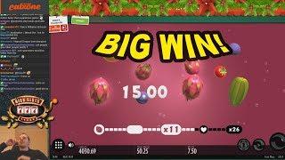 BIG WIN on Fruit Warp Slot (FINALLY) - £7.50 Bet!