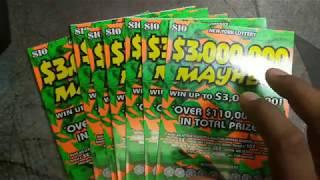 $70 in $3,000,000  Mayhem Lottery Tickets.. These are already profit
