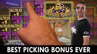 ★ Slots ★ BEST Picking Bonus EVER! ★ Slots ★ Low Betting, HIGH Rewards ★ Slots ★ Pharaoh's Fortune #