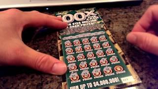 TWO SHOTS TO WIN $100,000 THIS WEEK! 100X THE CASH ILLINOIS LOTTERY SCRATCH OFF