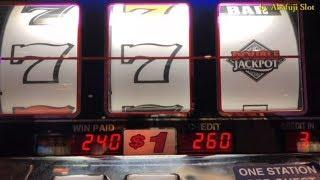 Black and White Slot Machine on Free Play - $1 Slot - Max Bet - 3 Reels @ Pechanga Resort & Casino