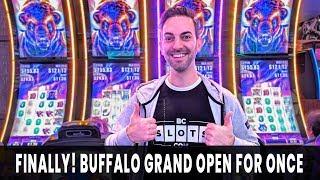 FINALLY! • Buffalo Grand • $3 or $3.75 Bet? • Bonus, RETRIGGER, Repeat!