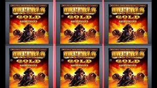 •$30 HIGH LIMIT BUFFALO GOLD BONUSES!
