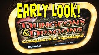 KONAMI - Dungeons And Dragons!  Early Look!
