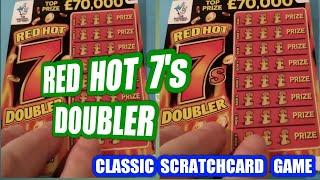 ★ Slots ★Cracker of a Scratchcard game tonight's★ Slots ★Red 7 Doubler★ Slots ★cards....Wow!  ★ Slot