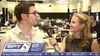 EPT Tallinn 2011: Day 1a Final Four with Rick Dacey - PokerStars.com