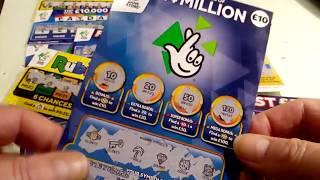 3x Big 10 pound Uncle Scratchcards..Rubik's..Payday..Frosty & Christmas Countdown.etc