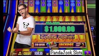 HUGE WIN!⋆ Slots ⋆We landed the maxed out Major! Spin it Grand and Dragon Link, Golden Century