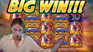 BIG WIN!! Hercules and Pegasus BIG WIN - Slot from Pragmatic - Casino Game from Casinodaddy