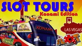 SLOT TOURS - KONAMI EDITION - Slot Machine bonus on some of Your Favorites • SlotTraveler •