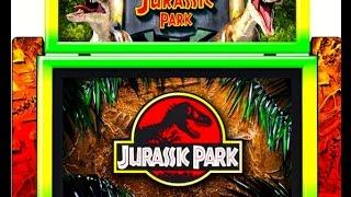 Jurassic Park Slot Machine-Several Bonuses With Friends