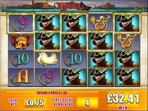 £173 (231 X STAKE) SUPER BIG WIN ON VENETIAN ROMANCE™ SLOT GAME AT JACKPOT PARTY®