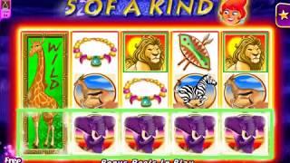 HOT HOT PENNY KING OF AFRICA Video Slot Casino Game with a 