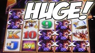 PREDICTING THE HUGE WIN, SOMETIMES YOU JUST KNOW - Buffalo Slot Machine Mega Big Win Bonus