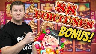 88 Fortunes Line Hit Jackpot ⋆ Slots ⋆ Big Win Handpay